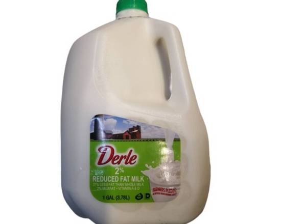 Order Derle Farms 2% MILK  food online from Ctown Supermarkets store, Uniondale on bringmethat.com