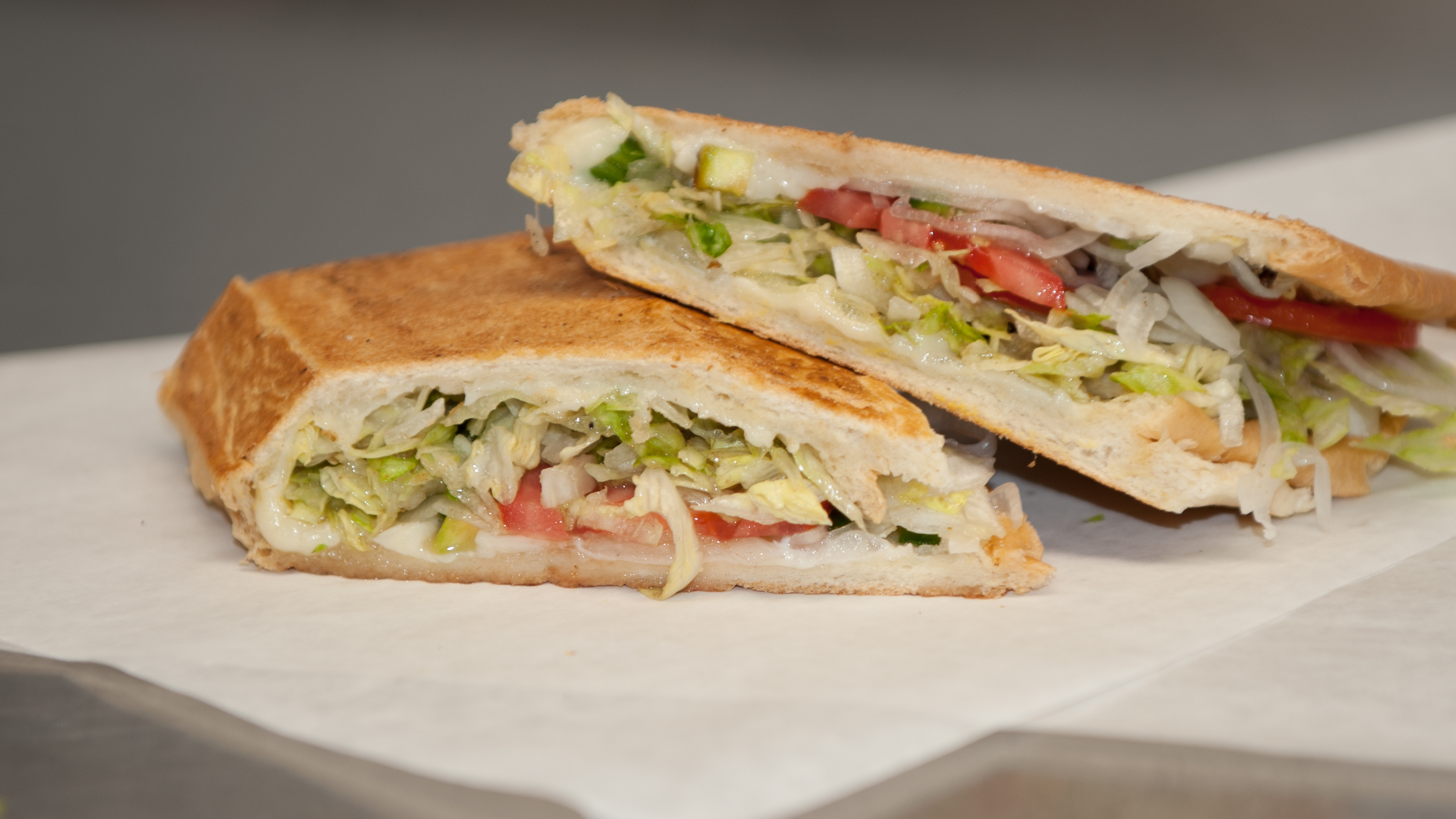Order Veggie Sandwich food online from Crazy Cuban store, Atlanta on bringmethat.com