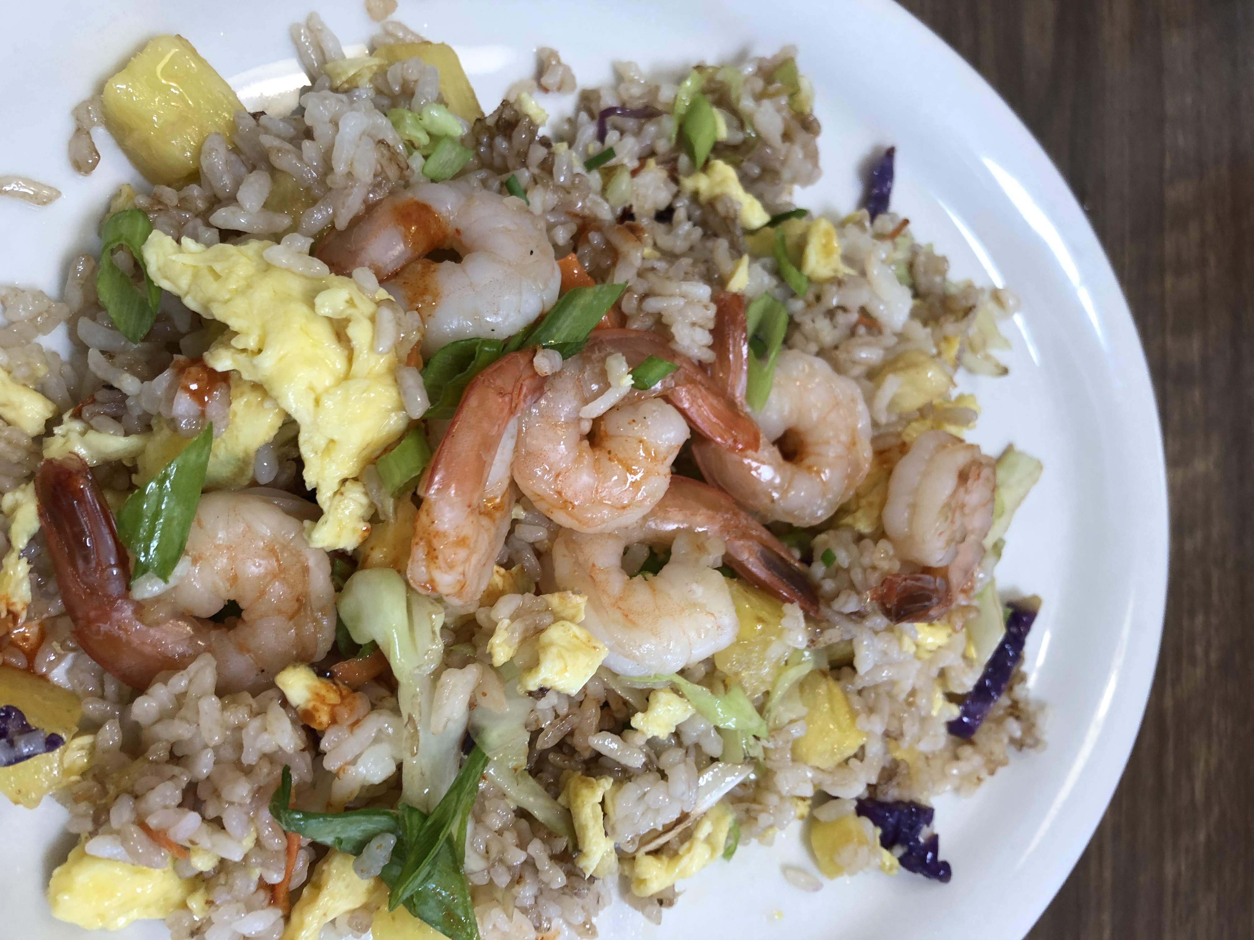 Order Shrimp Fried Rice food online from Al Cafe In The Village store, Carlsbad on bringmethat.com