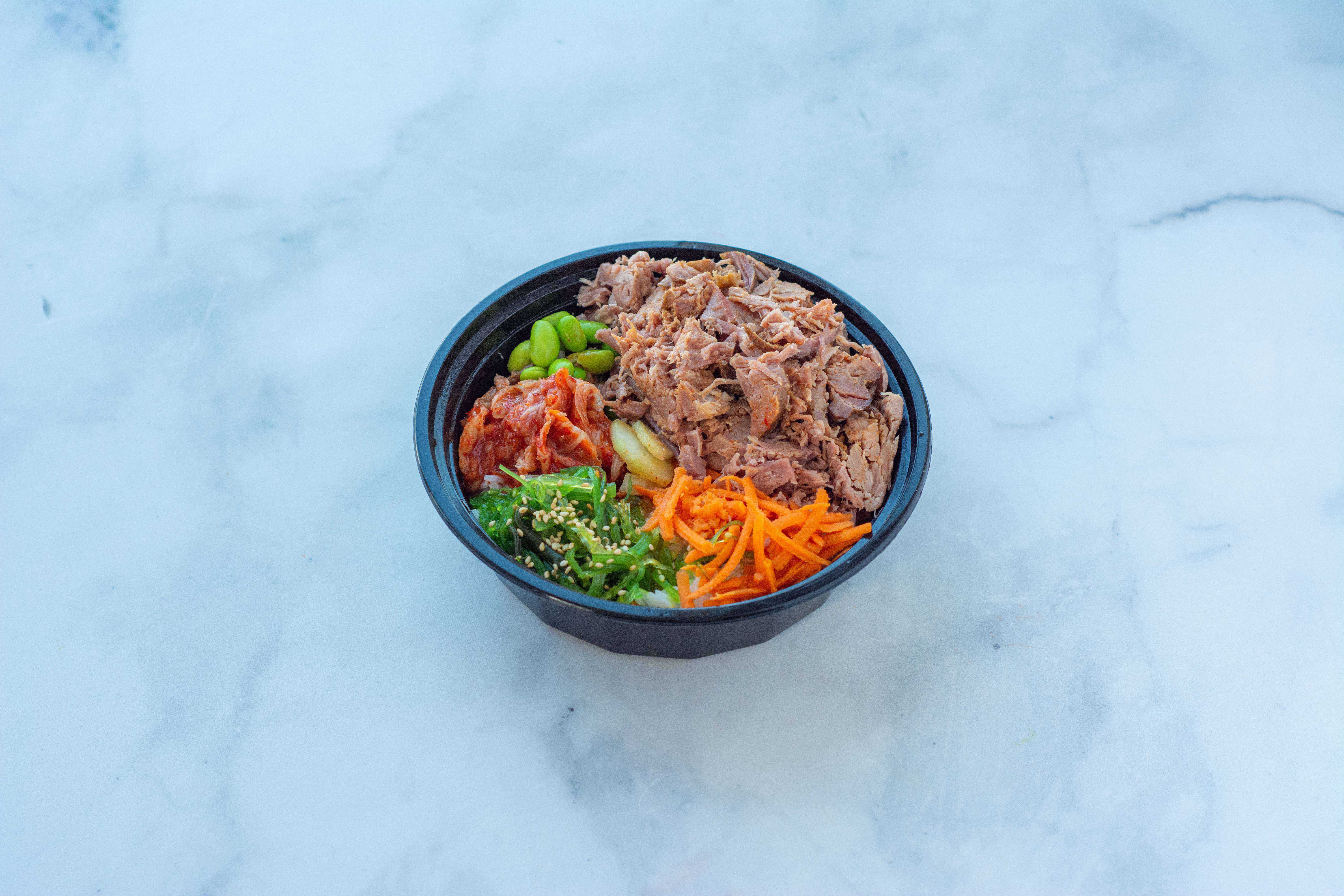 Order Smoked Pork Cooked Poke Bowl food online from Poke Bowl store, San Francisco on bringmethat.com