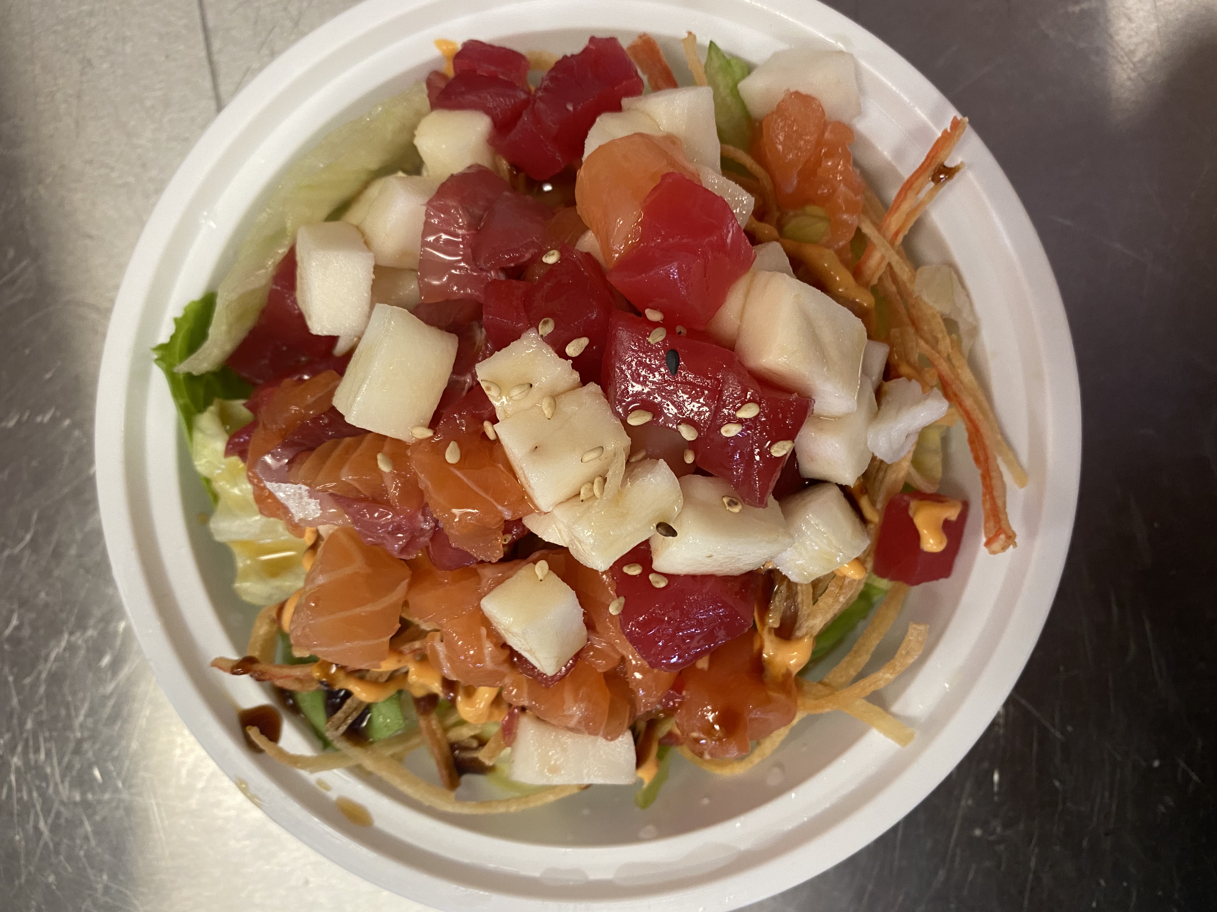 Order Sashimi Salad food online from Sakura Bellmawr store, Bellmawr on bringmethat.com