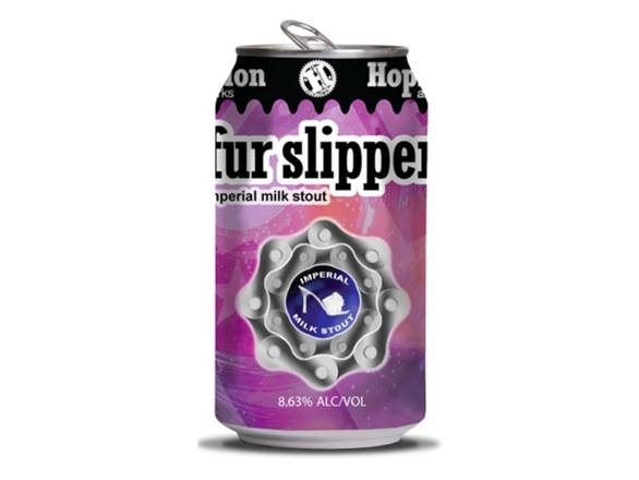 Order Hopfusion Fur Slipper Imperial Milk Stout - 6x 12oz Cans food online from Jacob's Liquor store, Sachse on bringmethat.com