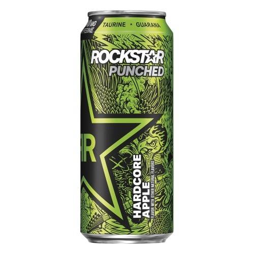 Order Rockstar · Punched Hardcore Apple Energy Drink (16 fl oz) food online from Mesa Liquor store, Mesa on bringmethat.com