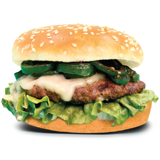 Order Spanish Beef Burger  food online from Burgerim store, El Cerrito on bringmethat.com