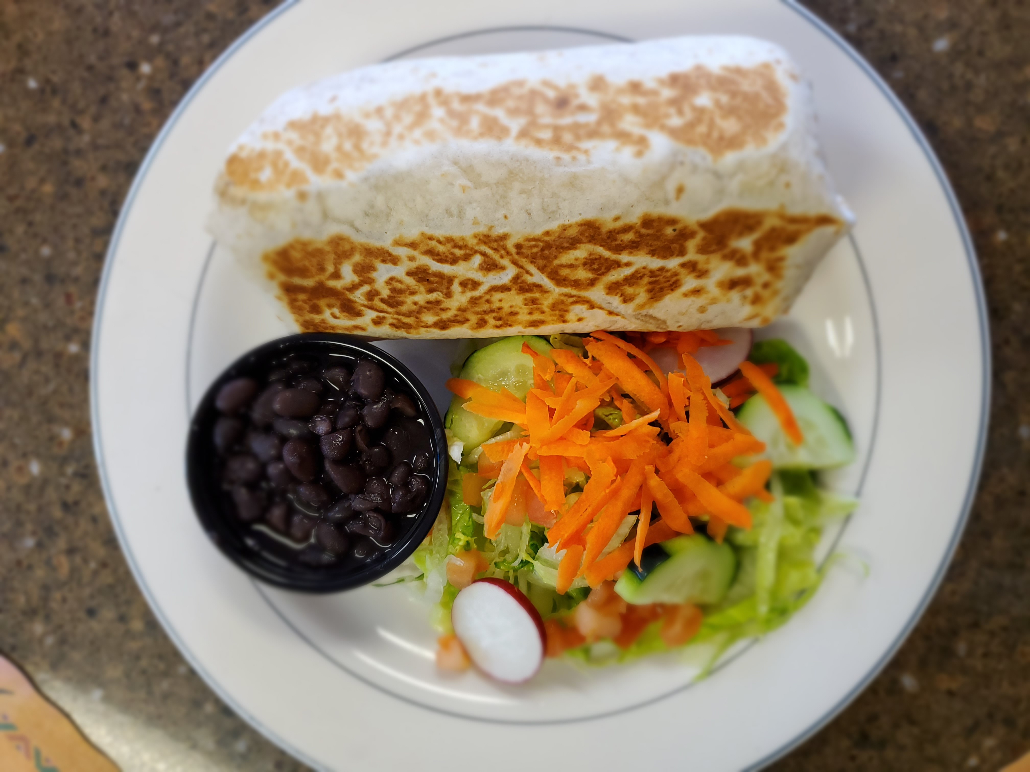 Order Shrimp Burrito food online from The Avocado Mexican Grill store, Runnemede on bringmethat.com
