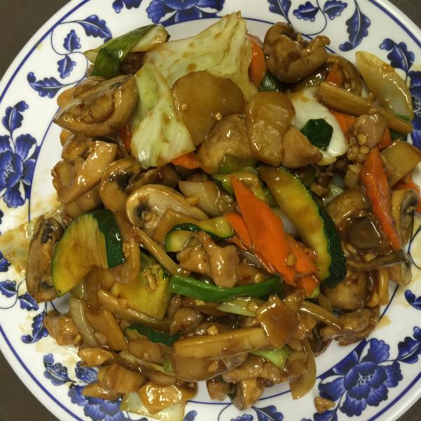 Order Chicken with Double Mushrooms food online from Lucky Bamboo Restaurant store, Modesto on bringmethat.com