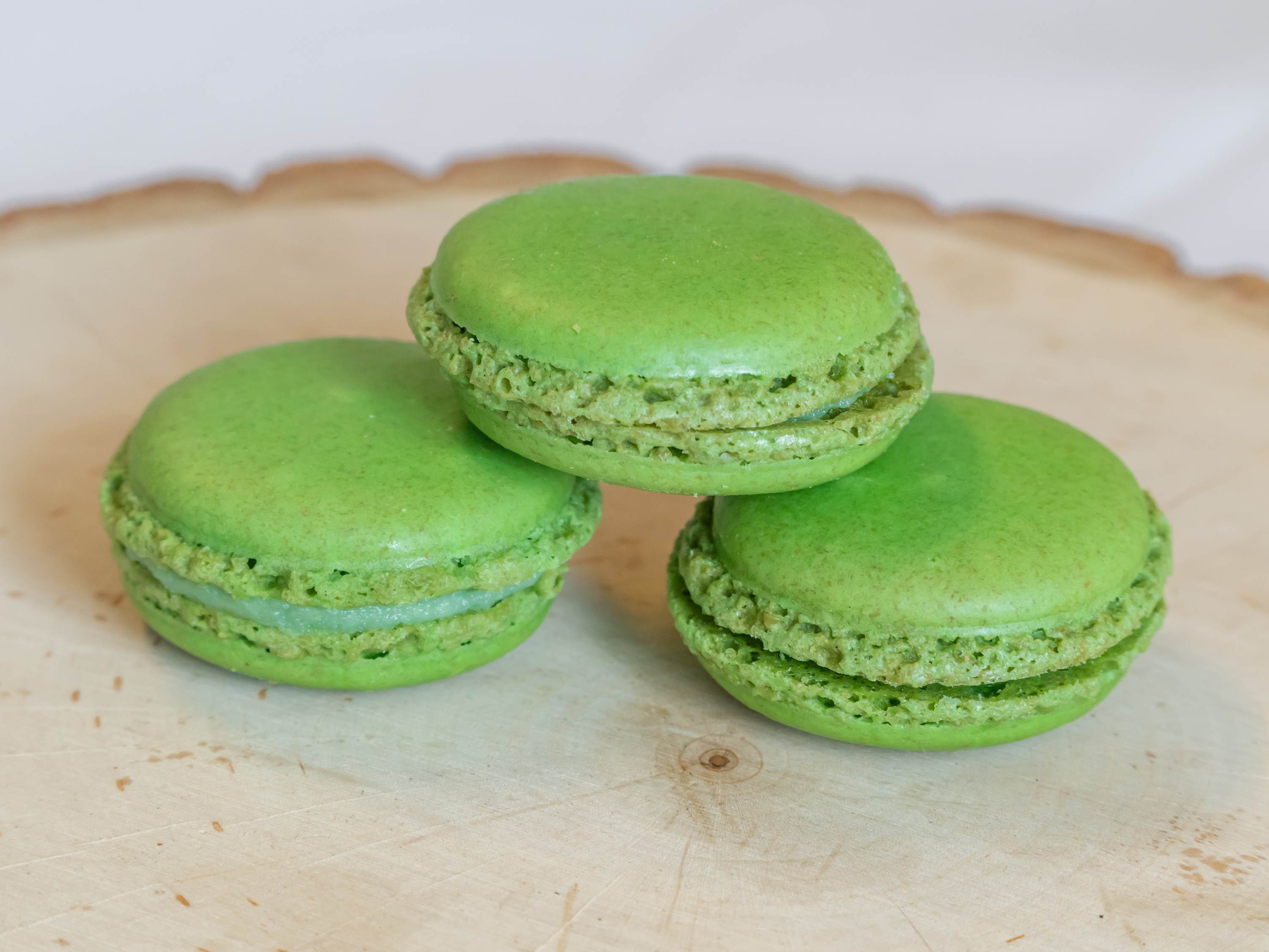 Order Pistachio Macarons food online from Popcupz store, Alhambra on bringmethat.com