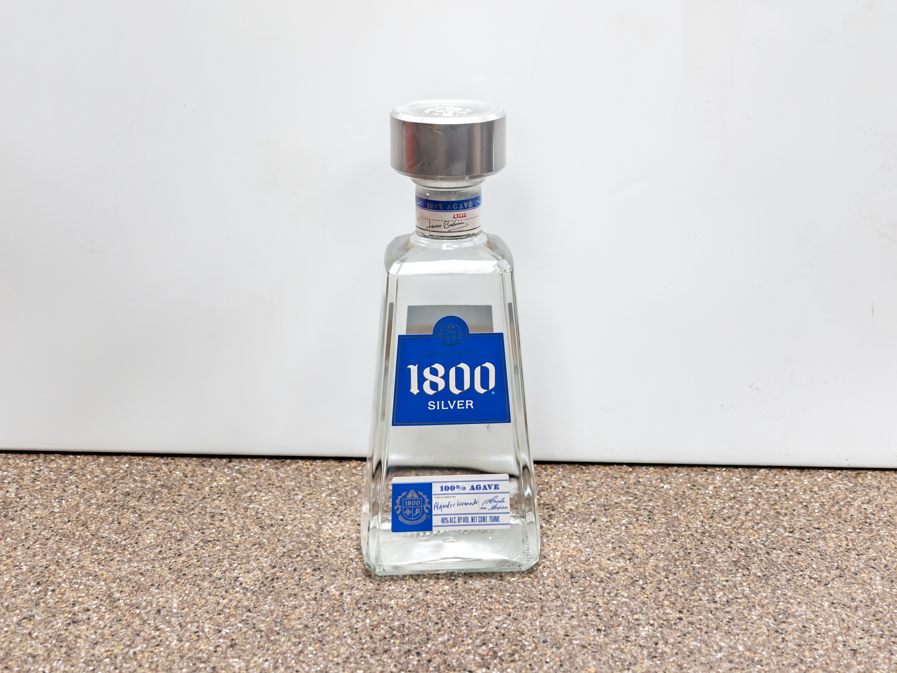 Order 1800 Silver Tequila food online from Kangaroo Food Mart store, Cathedral City on bringmethat.com