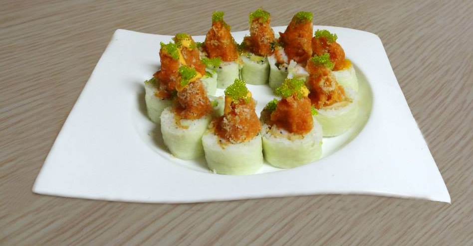 Order 63. Rainforest Roll food online from Hu Nan Palace Restaurant store, Fruitland on bringmethat.com