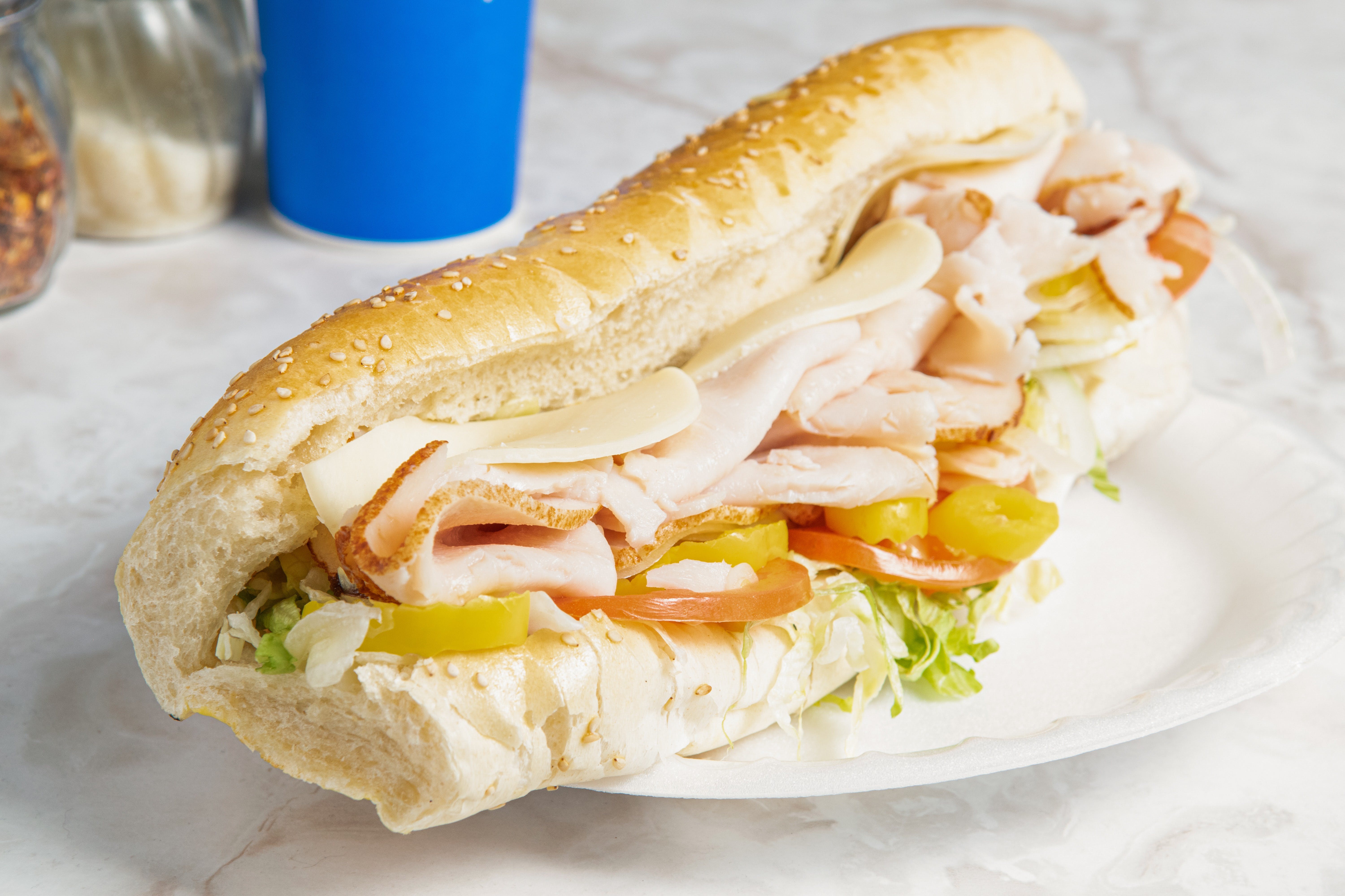 Order Turkey Sub - Mini food online from Palermo Subs & Pizza store, Rochester on bringmethat.com