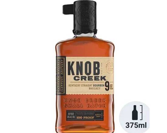 Order Kno b Creek Straight Bourbon Whiskey 375 ml 50% food online from Pit Stop Liquor Mart store, El Monte on bringmethat.com