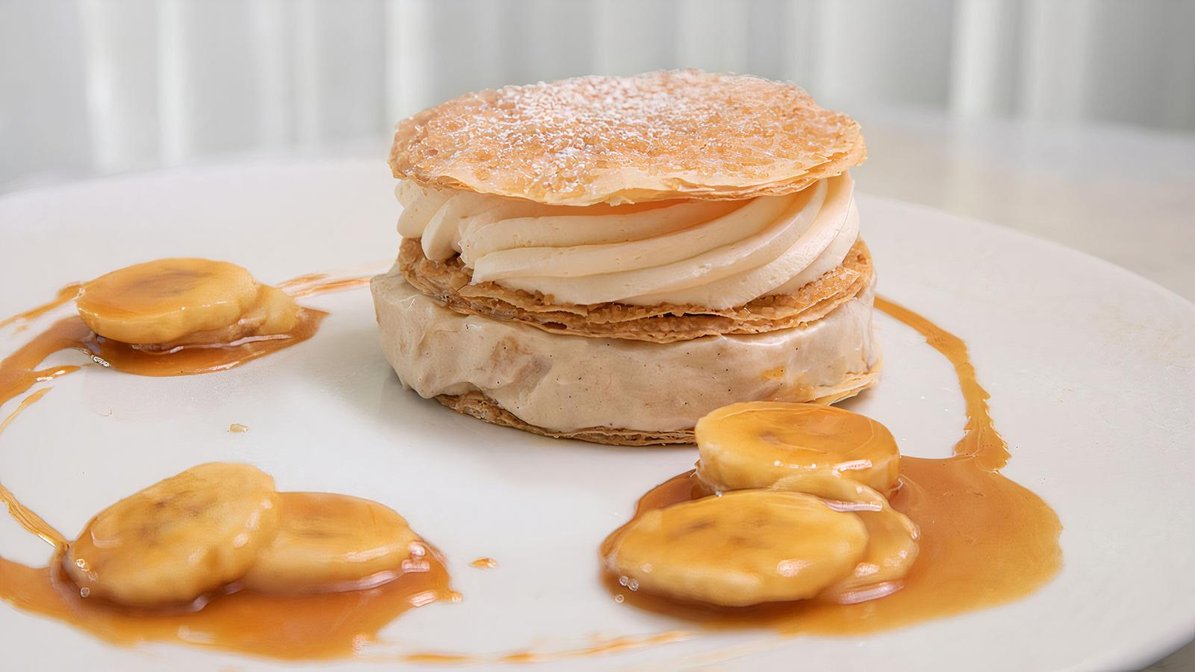 Order Banana Cream Napoleon food online from Rpm Seafood store, Chicago on bringmethat.com