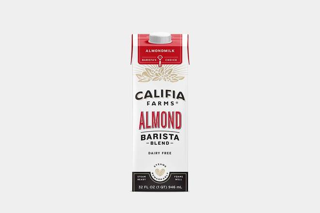 Order Califia Almond Milk 1QT food online from Brekkie Bagels By Cafe Encore store, San Francisco on bringmethat.com