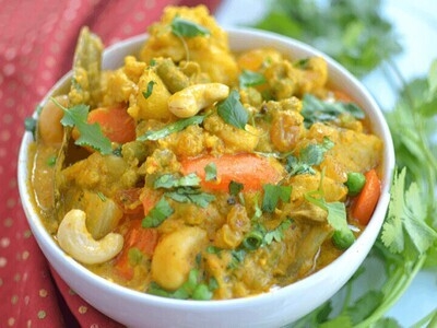 Order Navaratan Korma food online from Peacock Indian Cuisine store, Plano on bringmethat.com