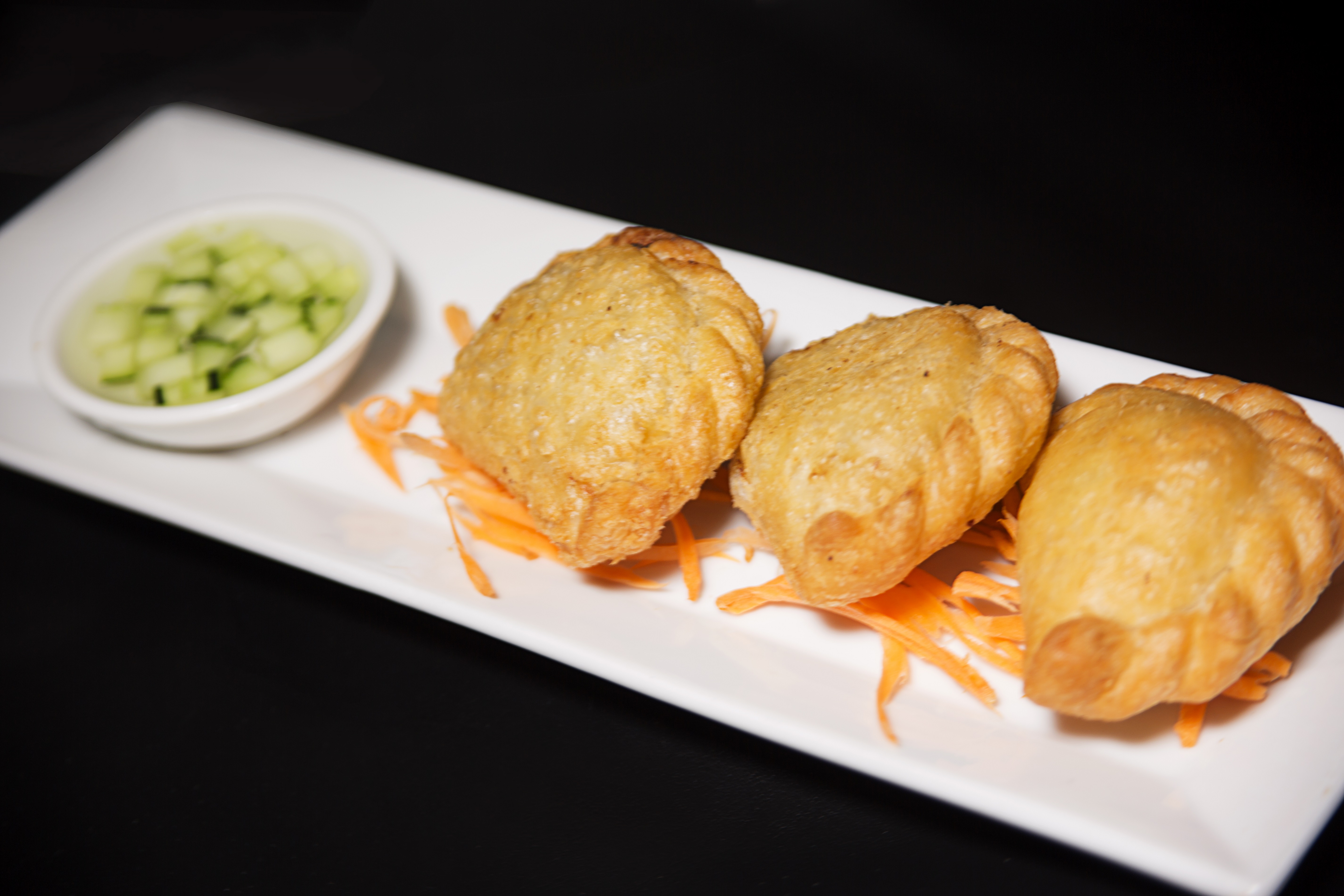 Order Curry Puffs food online from Sweet basil thai store, Woodside on bringmethat.com