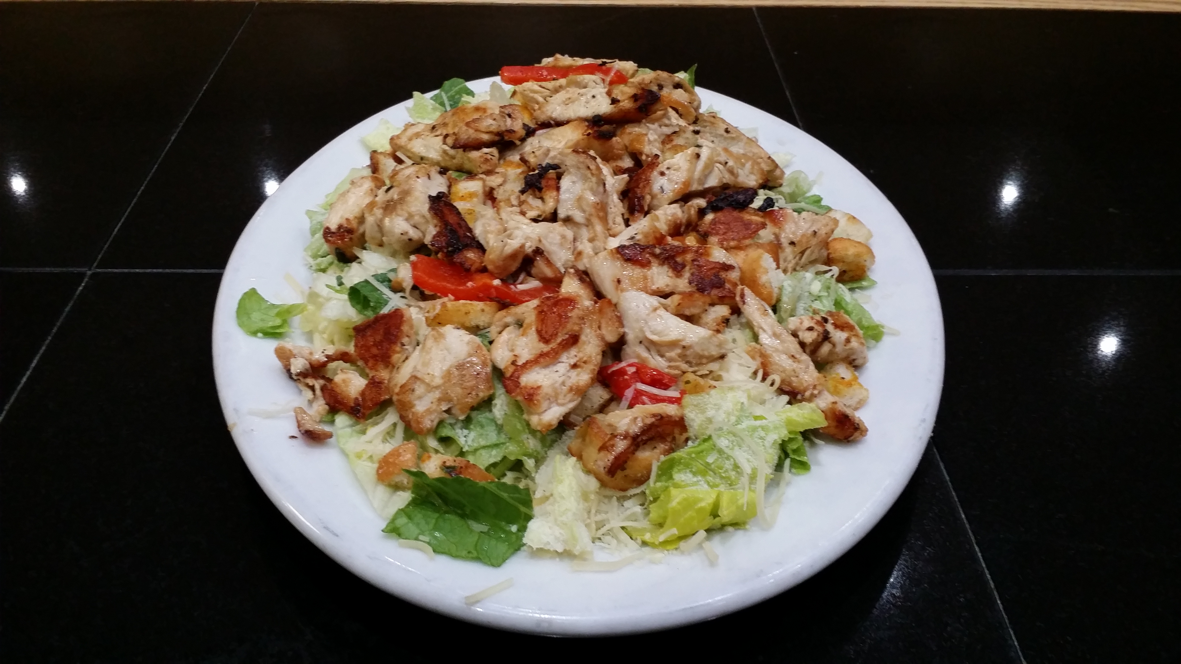 Order Chicken Caesar Salad food online from Pasta On Time store, Levittown on bringmethat.com