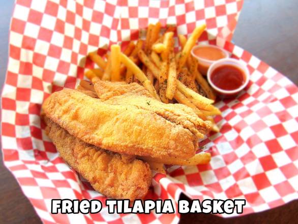 Order Fried Tilapia(2pcs) food online from OD Seafood store, Savannah on bringmethat.com