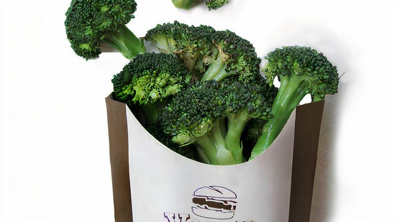 Order Sizzlin' Broccoli food online from VeganBurg store, San Francisco on bringmethat.com