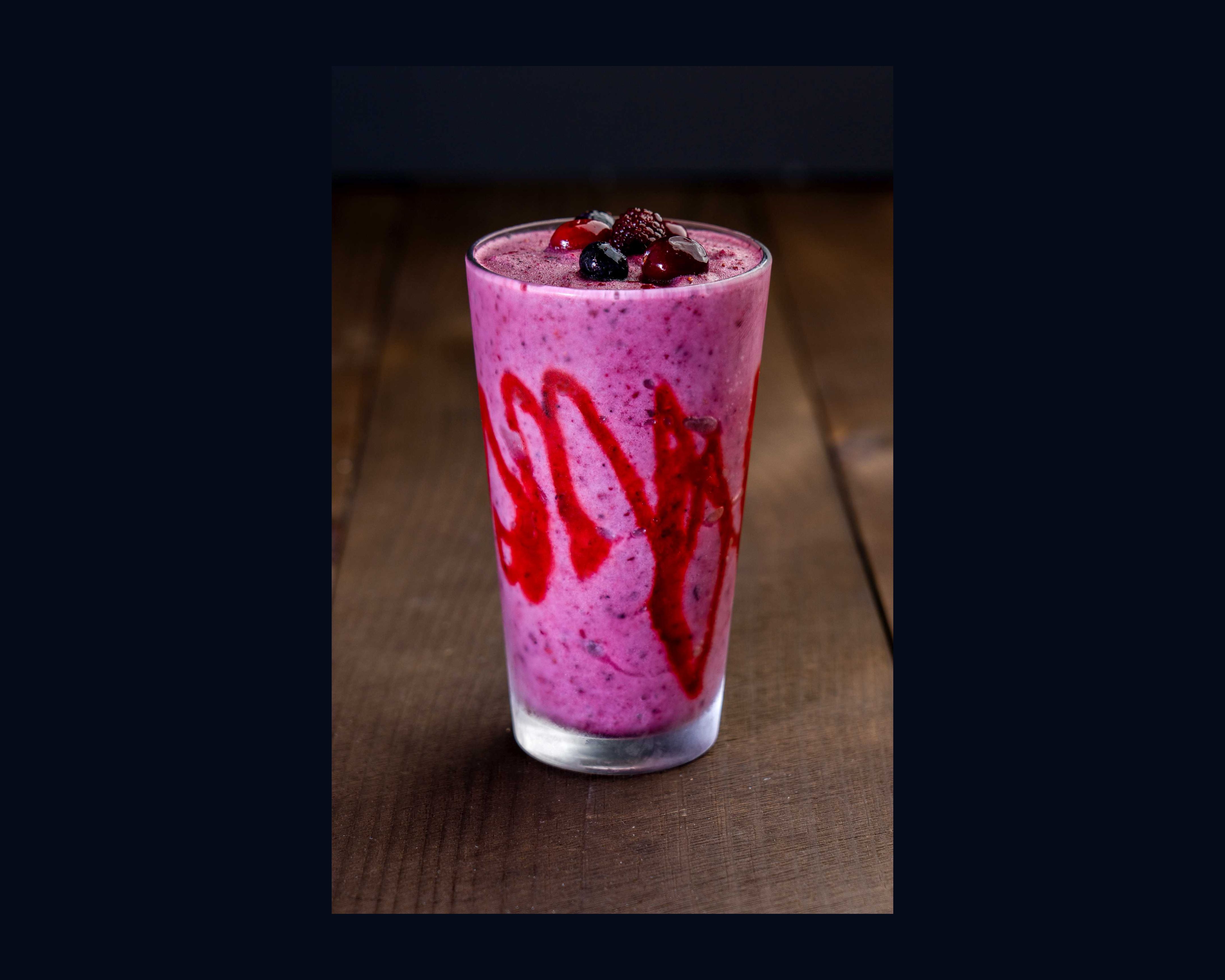 Order Mix Berries Smoothies food online from Masal Cafe store, Brooklyn on bringmethat.com
