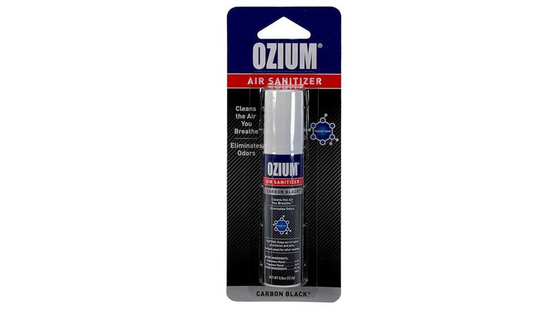 Order Ozium Air Sanitizer Spray Carbon Black Scent food online from Route 7 Food Mart store, Norwalk on bringmethat.com
