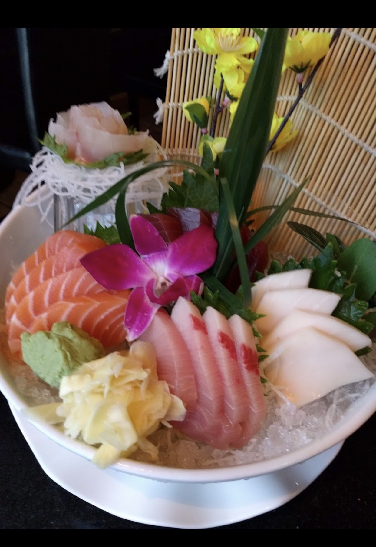 Order 3. Sashimi Regular food online from Mt Fuji Hibachi & Sushi Bar store, Denver on bringmethat.com