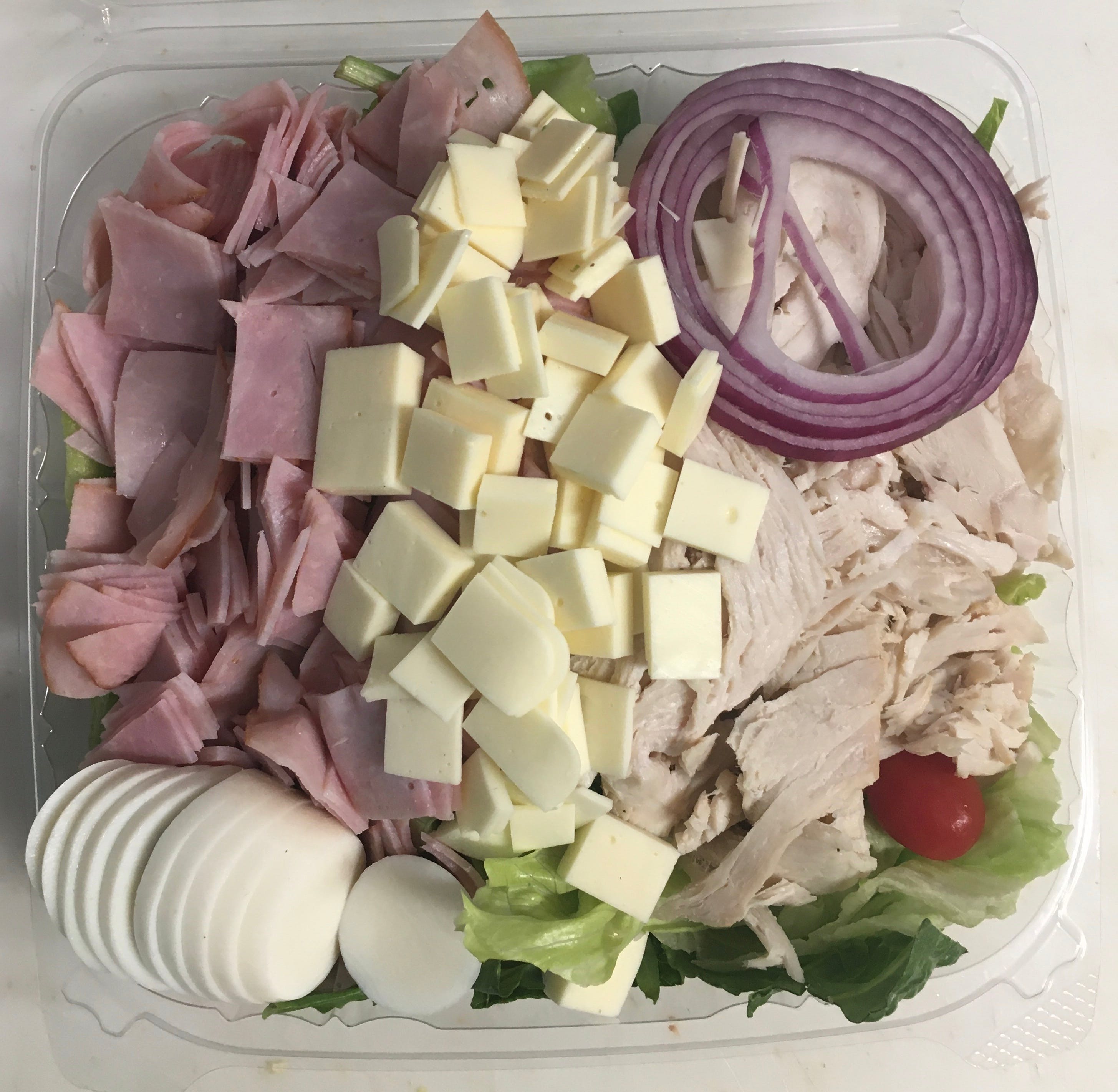 Order Chef's Salad - Large food online from Amici Vicinato store, Lafayette Hill on bringmethat.com