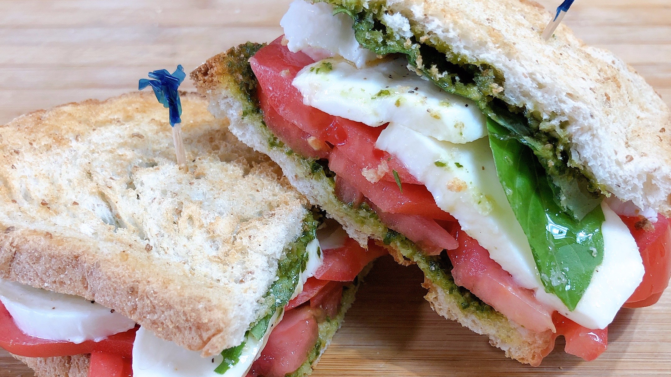 Order Caprese Panini food online from 4 Corners Pizza store, Newton Highlands on bringmethat.com