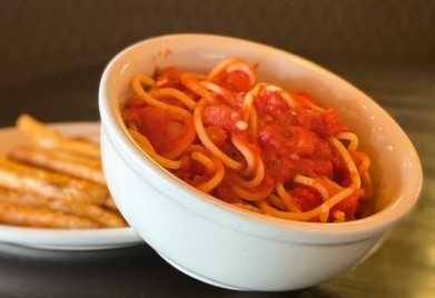 Order Kids Spaghetti food online from Georgio Chicago Pizza & Pub store, Crystal Lake on bringmethat.com