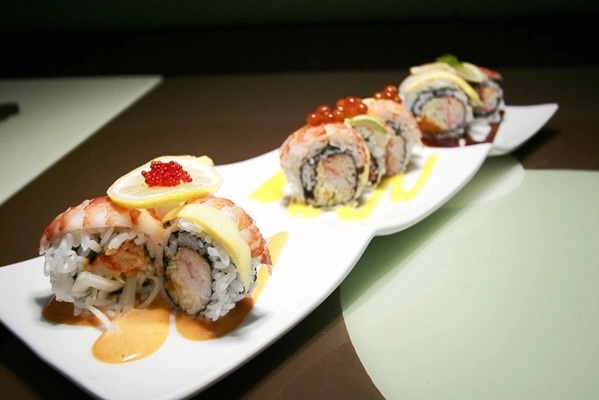 Order R29. Calamari Roll food online from Fusion Wok store, Katy on bringmethat.com