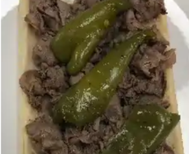 Order Italian Beef Sandwich food online from White Cottage Pizzeria store, Wood Dale on bringmethat.com
