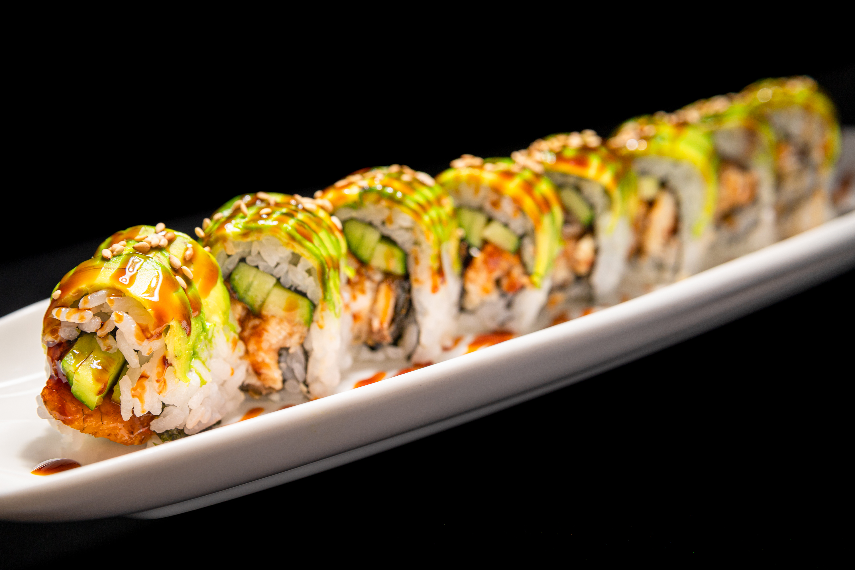 Order Caterpillar Roll food online from Toki store, Spring on bringmethat.com