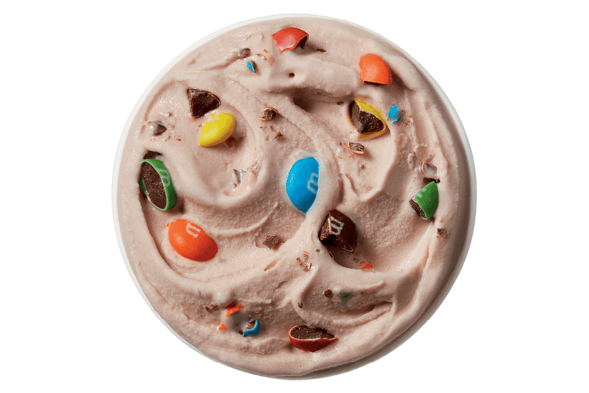 Order M&M’S® Milk Chocolate Candies BLIZZARD® Treat  food online from Dairy Queen store, State College on bringmethat.com