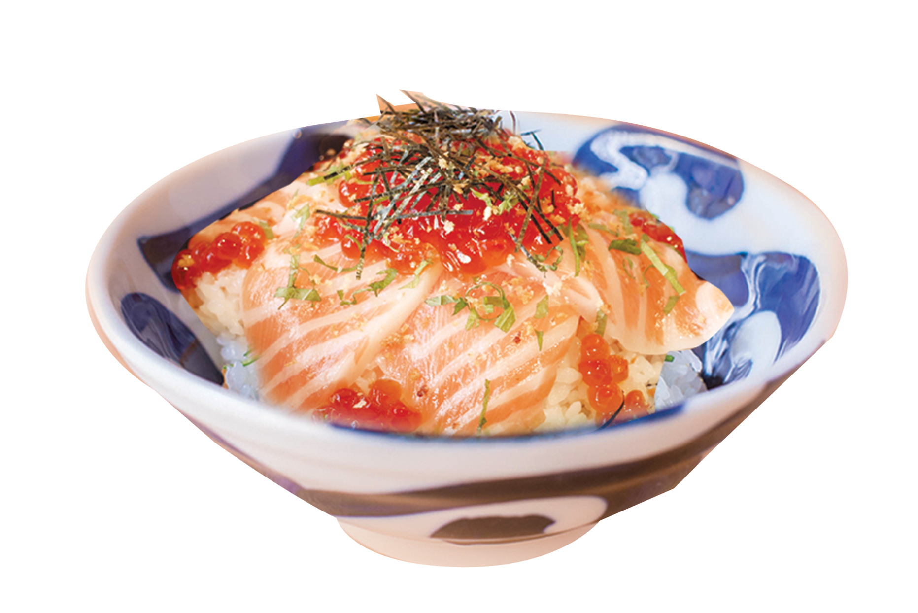 Order Salmon Ikura Chirashi food online from Chikarashi store, New York on bringmethat.com