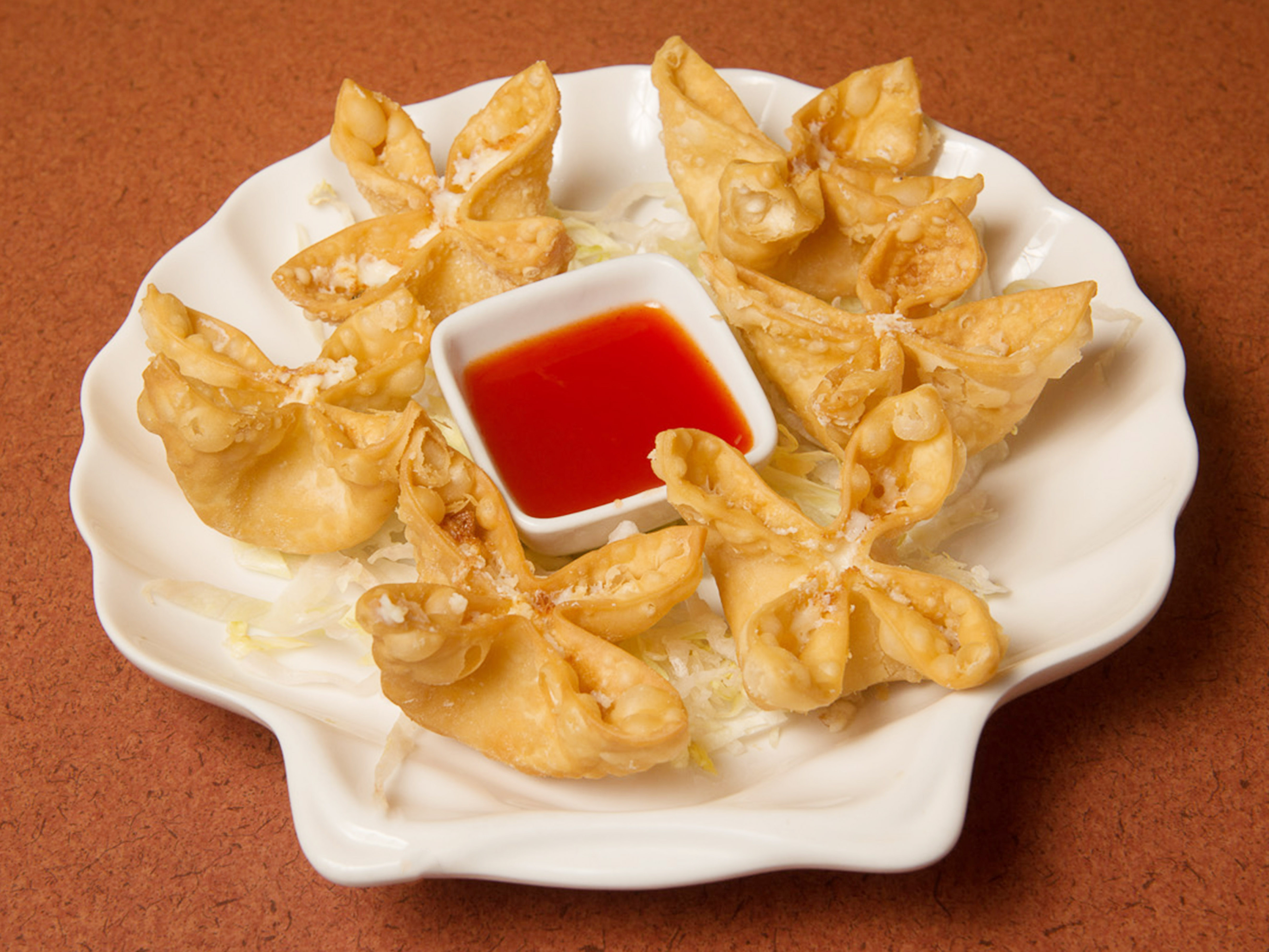 Order 3. Crab Cheese Wonton food online from Mr. Sake Sushi & Grill store, Louisville on bringmethat.com