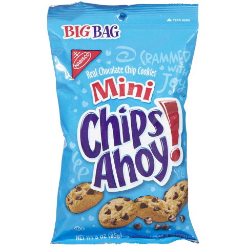 Order Nabisco Chips Ahoy Mini Big Bag 3oz food online from 7-Eleven store, West Columbia on bringmethat.com