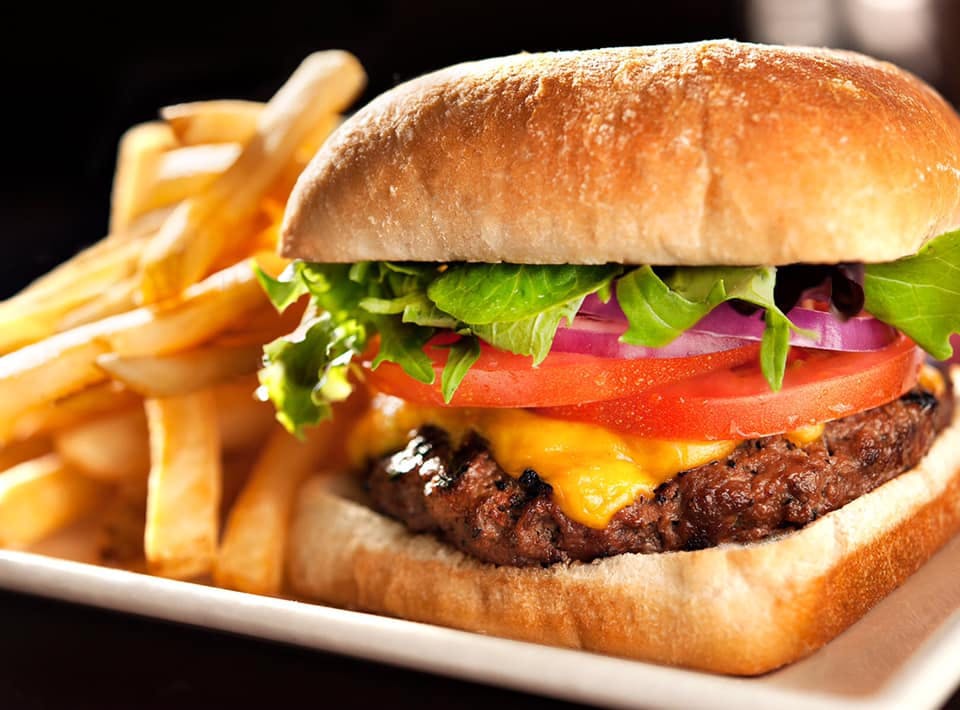 Order Cheeseburger - Burger food online from Douglass Pizza & Grill store, Somerset on bringmethat.com