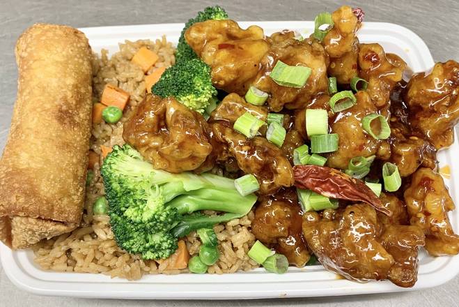 Order General Tso's Chicken Combo food online from East China store, Winston-Salem on bringmethat.com