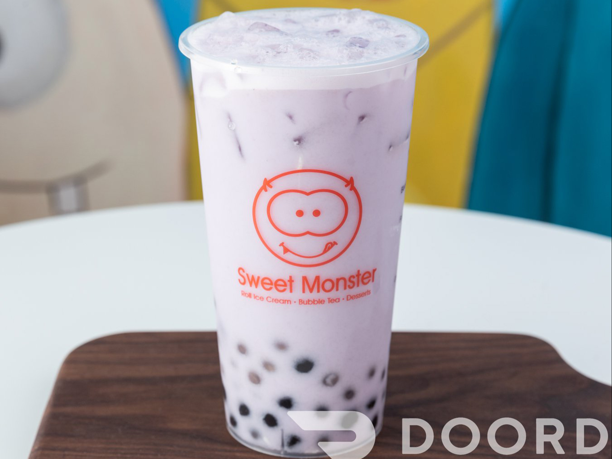 Order Taro Milk Tea food online from Sweet Monster store, Oak Park on bringmethat.com