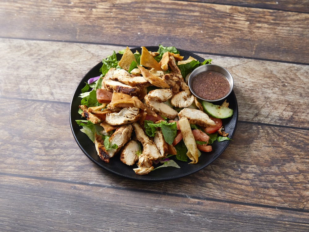 Order Fattoush with Chicken food online from Kabob Town store, New Baltimore on bringmethat.com