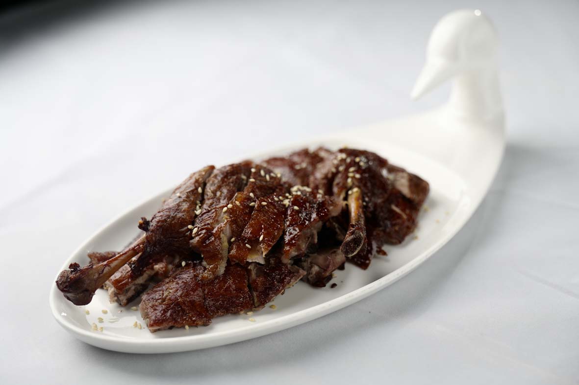 Order Crispy Duck (half) 东坡卤鸭 food online from Meizhou Dongpo store, Los Angeles on bringmethat.com