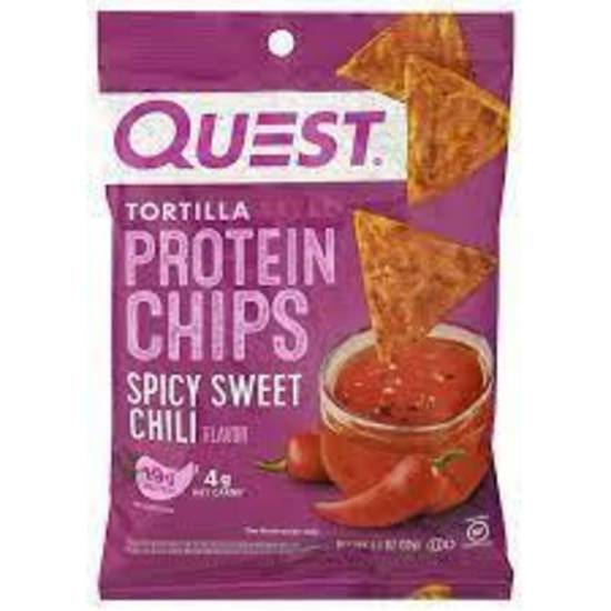 Order Quest - Tortilla Style Protein Chips - Spicy Sweet Chili food online from IV Deli Mart store, Goleta on bringmethat.com