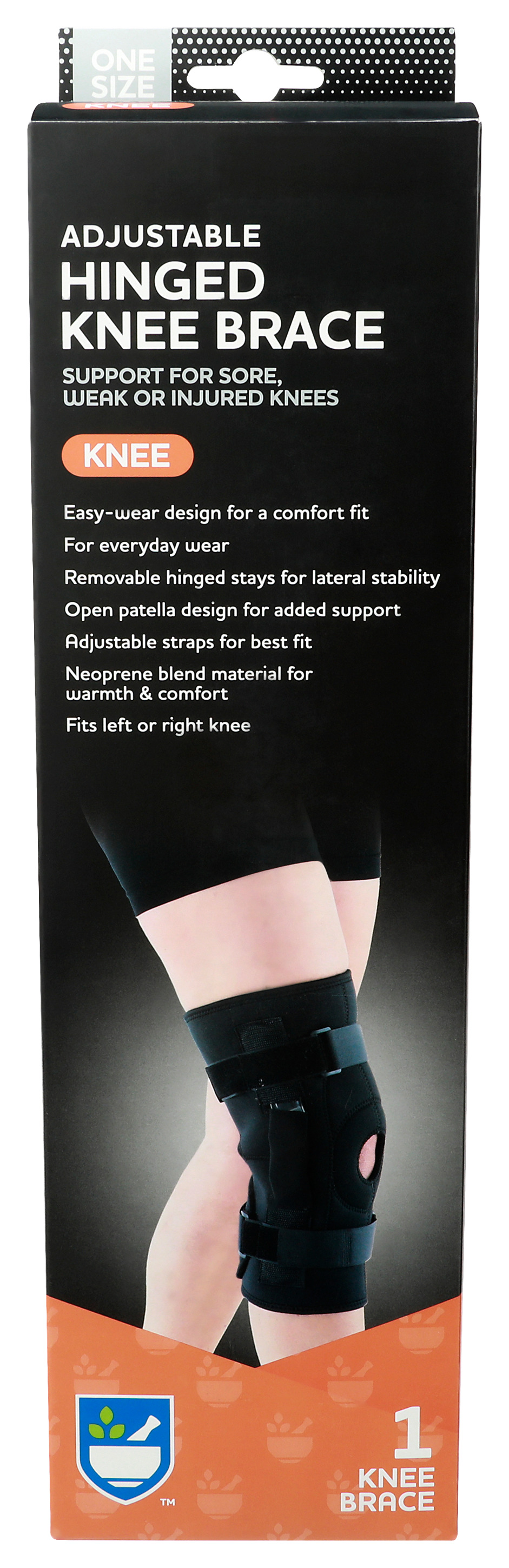 Order Rite Aid Hinged Knee Brace food online from Rite Aid store, REEDLEY on bringmethat.com