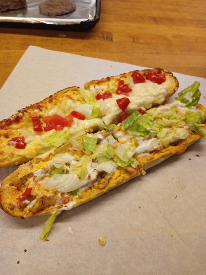 Order Billy's Buffalo Chicken Sub - 12" food online from Big D Pizza store, Clyde on bringmethat.com