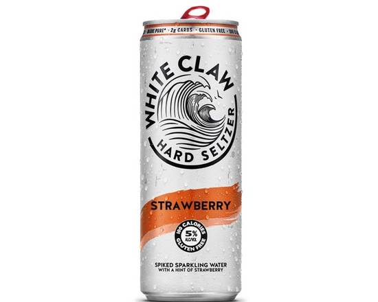 Order WHITE CLAW STRAWBERRY 24OZ  CAN food online from Windy City Liquor Market store, El Cajon on bringmethat.com