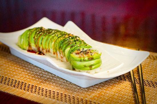 Order Caterpillar Sushi Roll food online from Wasabi Sushi store, Troutdale on bringmethat.com