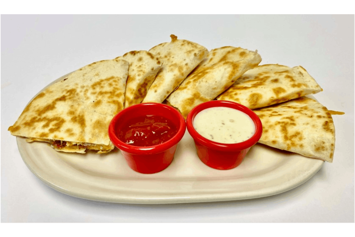 Order Grilled Chicken Bacon Ranch Quesadilla food online from Friendlys store, Avon on bringmethat.com