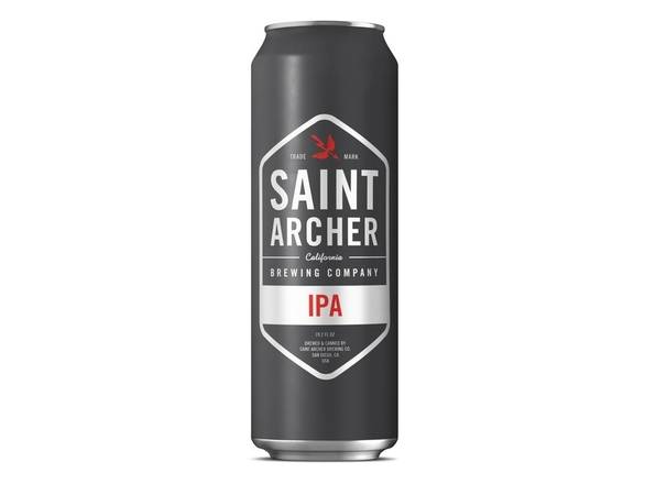 Order Saint Archer IPA - 19.2oz Can food online from Wine Expo store, Santa Monica on bringmethat.com
