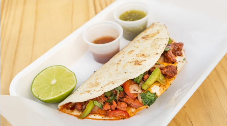 Order Beef Fajita Taco food online from Tacoly Moly store, Austin on bringmethat.com