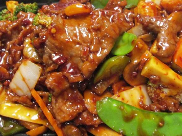 Order beef with garlic sauce food online from Big Wok store, Fort Mill on bringmethat.com