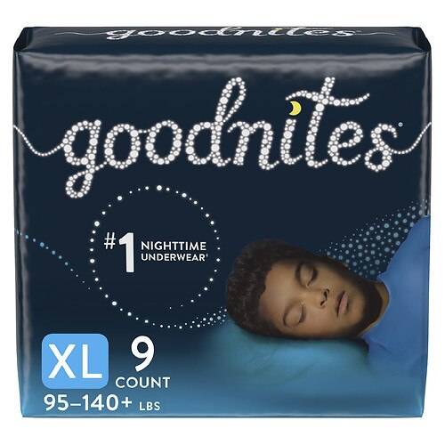 Order GoodNites Boys' Nighttime Bedwetting Underwear XL - 28.0 ea food online from Walgreens store, Naperville on bringmethat.com